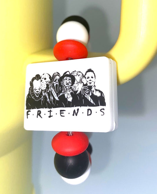 Friends Horror Villains Stanley Tumbler Cup Handle Charm