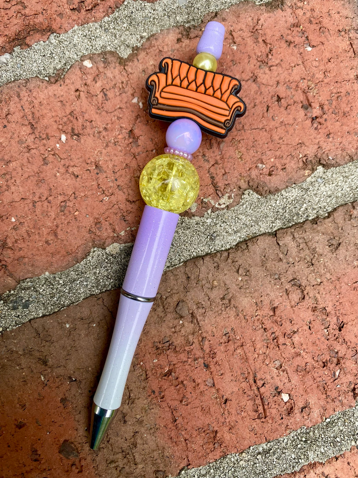 Friendly Couch Beaded Pen