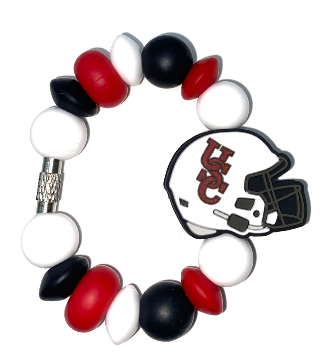 South Carolina Gamecocks USC Helmet College Football Stanley Tumbler Cup Handle Charm