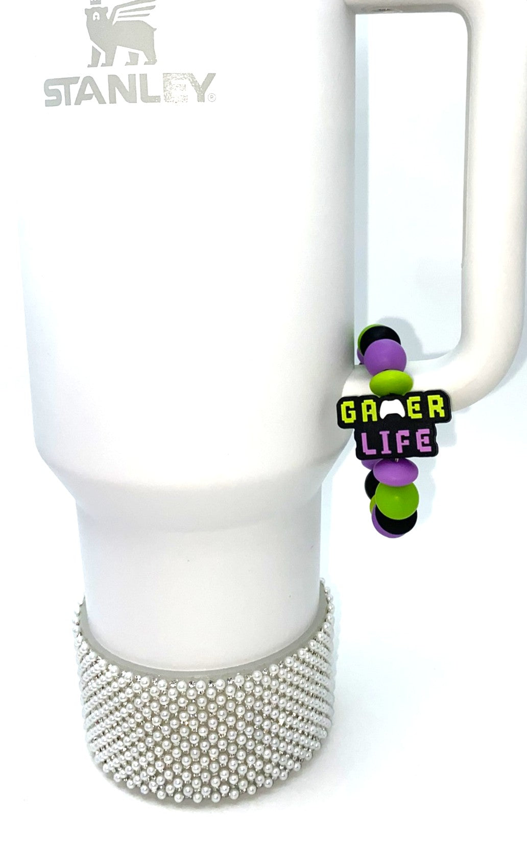 Gamer Life Video Game Stanley Tumbler Cup Handle Charm