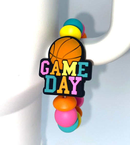 Game Day Basketball Stanley Tumbler Cup Handle Charm