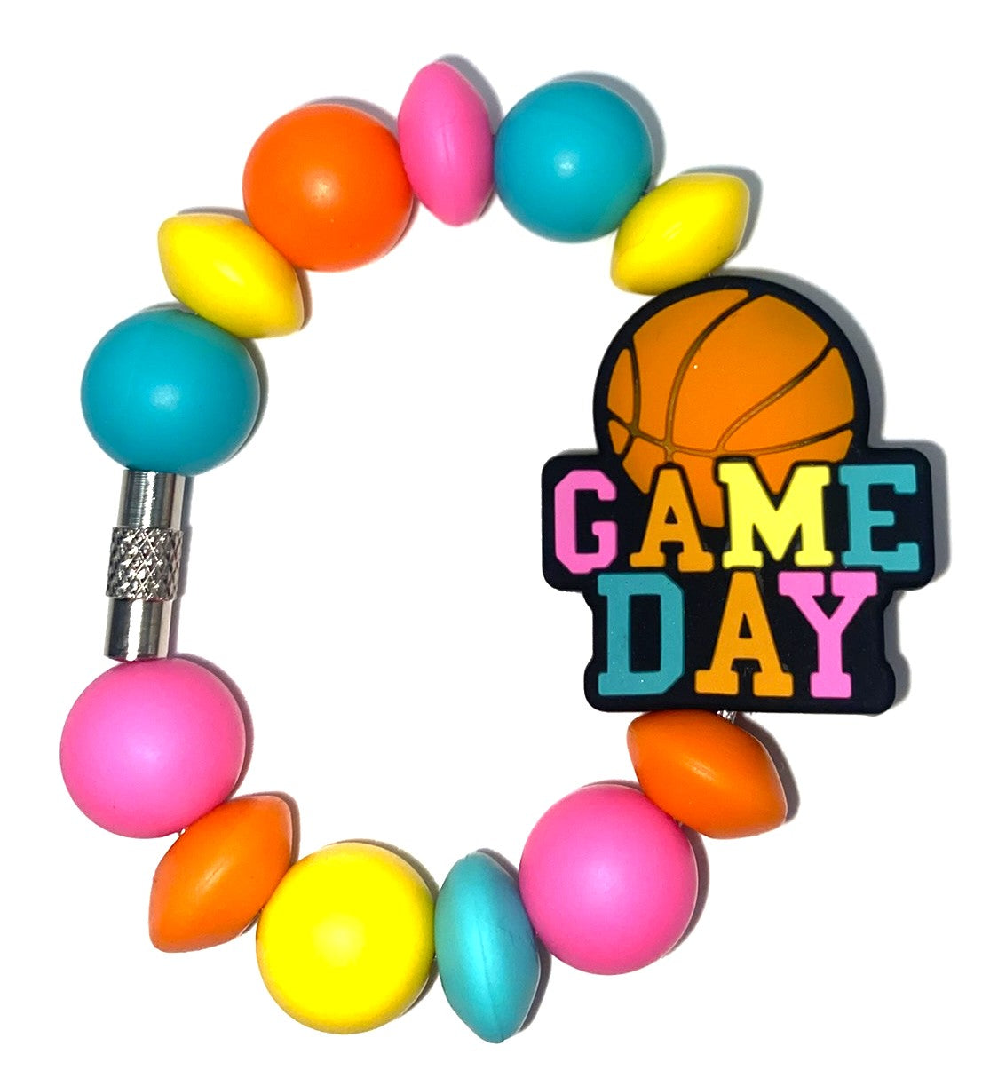 Game Day Basketball Stanley Tumbler Cup Handle Charm