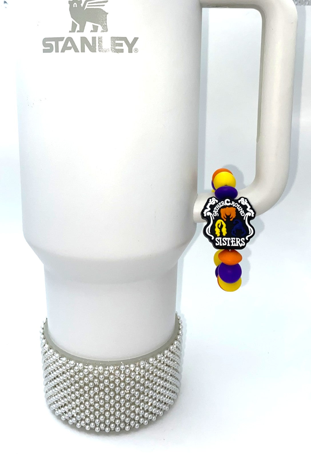 Gather Round Sisters Hocus Witches Stanley Tumbler Cup Handle Charm