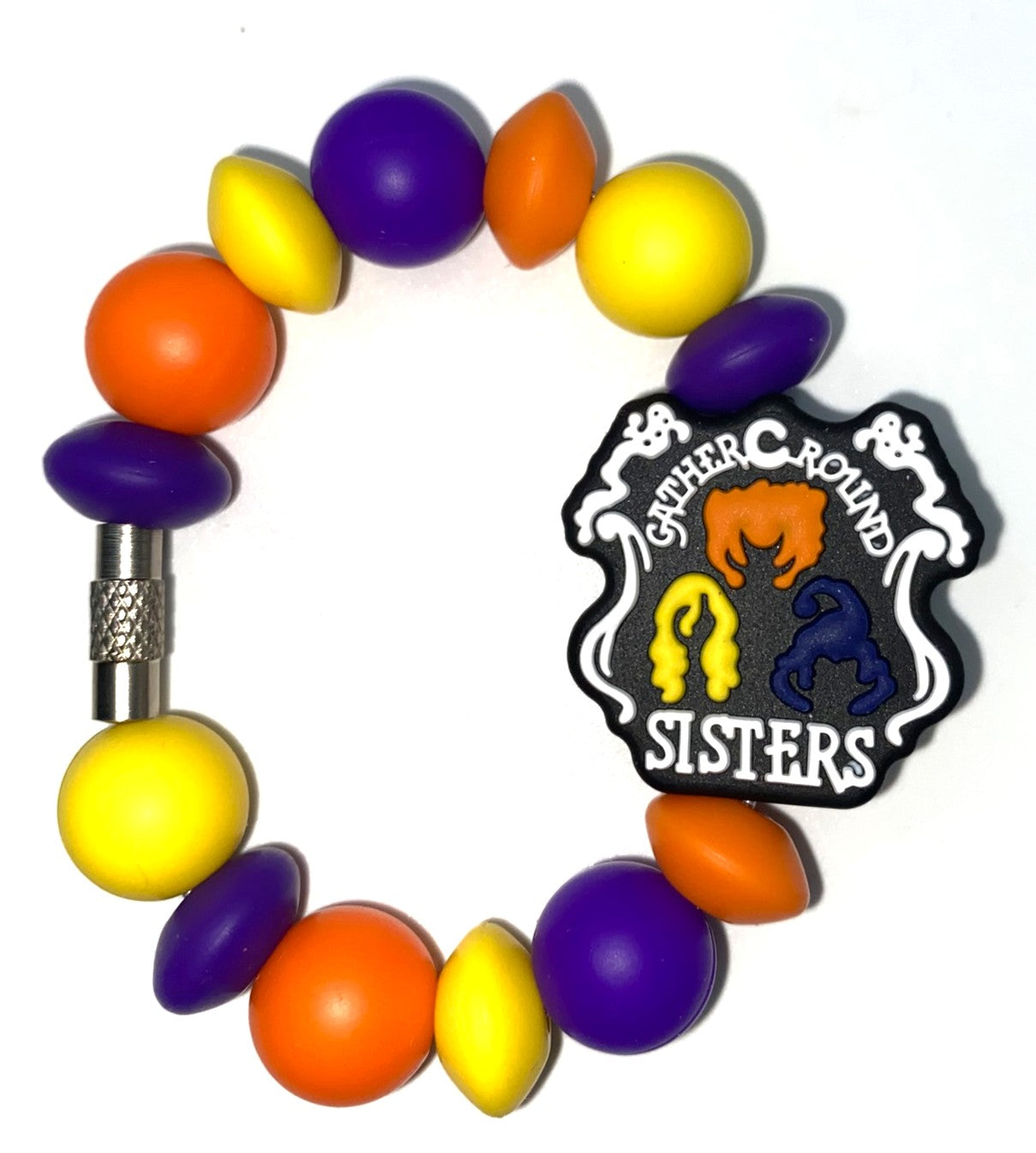 Gather Round Sisters Hocus Witches Stanley Tumbler Cup Handle Charm