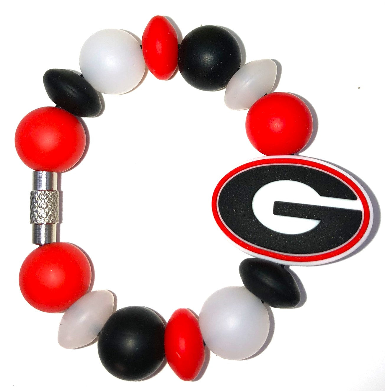 College Football GA Bulldogs G Stanley Tumbler Cup Handle Charm