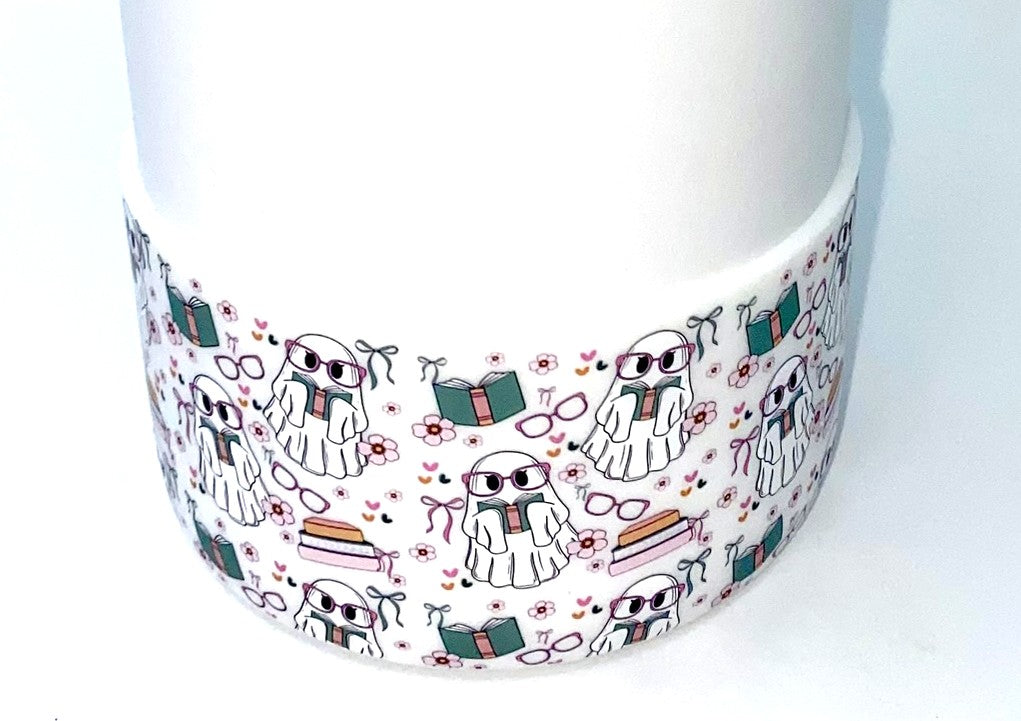 Georgie The Book Ghost Stanley Tumbler Boot Sleeve #56