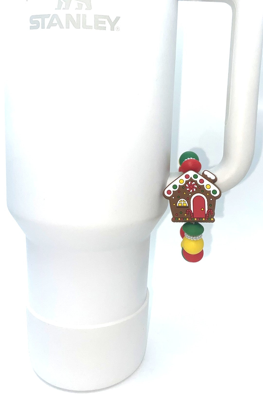 Gingerbread House Christmas Stanley Tumbler Cup Handle Charm