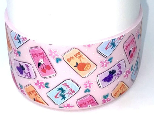 Girly Pop Sodas Tumbler Boot Sleeve #185