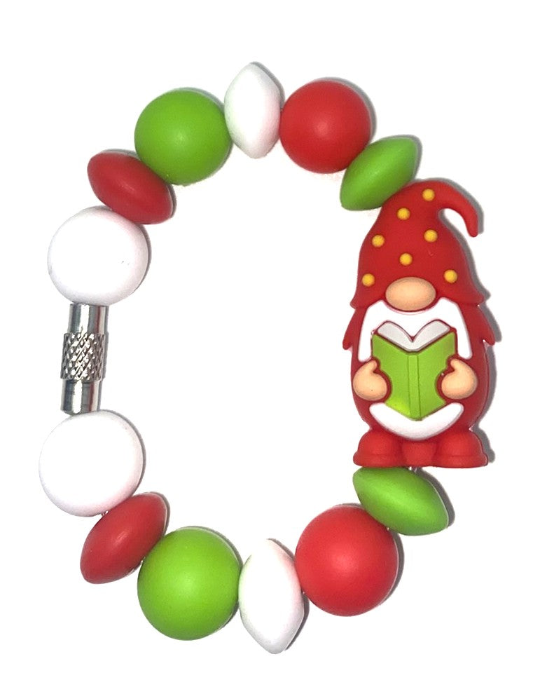 Book Gnome 3D Stanley Tumbler Cup Handle Charm