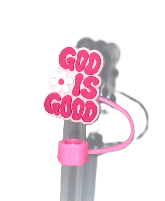 God Is Good Straw Topper