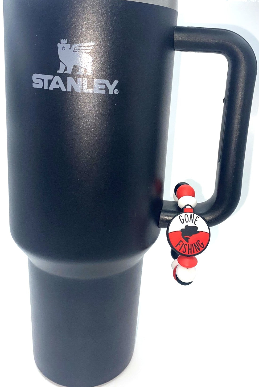 Gone Fishing Bobber Stanley Tumbler Cup Handle Charm