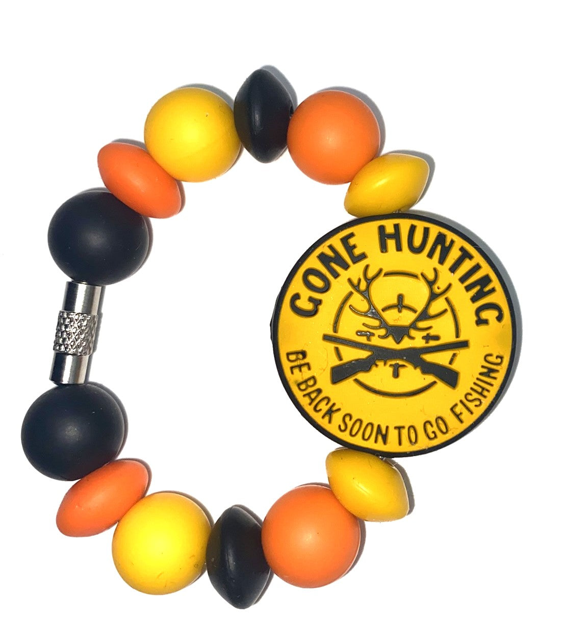 Gone Hunting Be Back Soon To Go Fishing Stanley Tumbler Cup Handle Charm