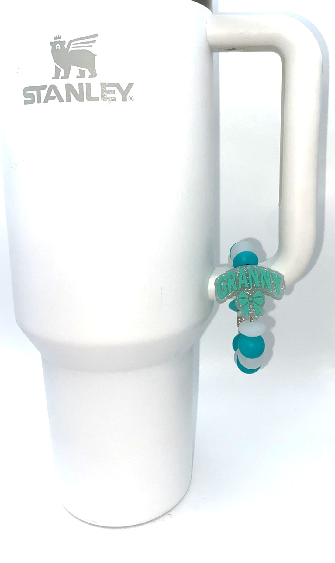 Granny Glitter Bow Stanley Tumbler Cup Handle Charm