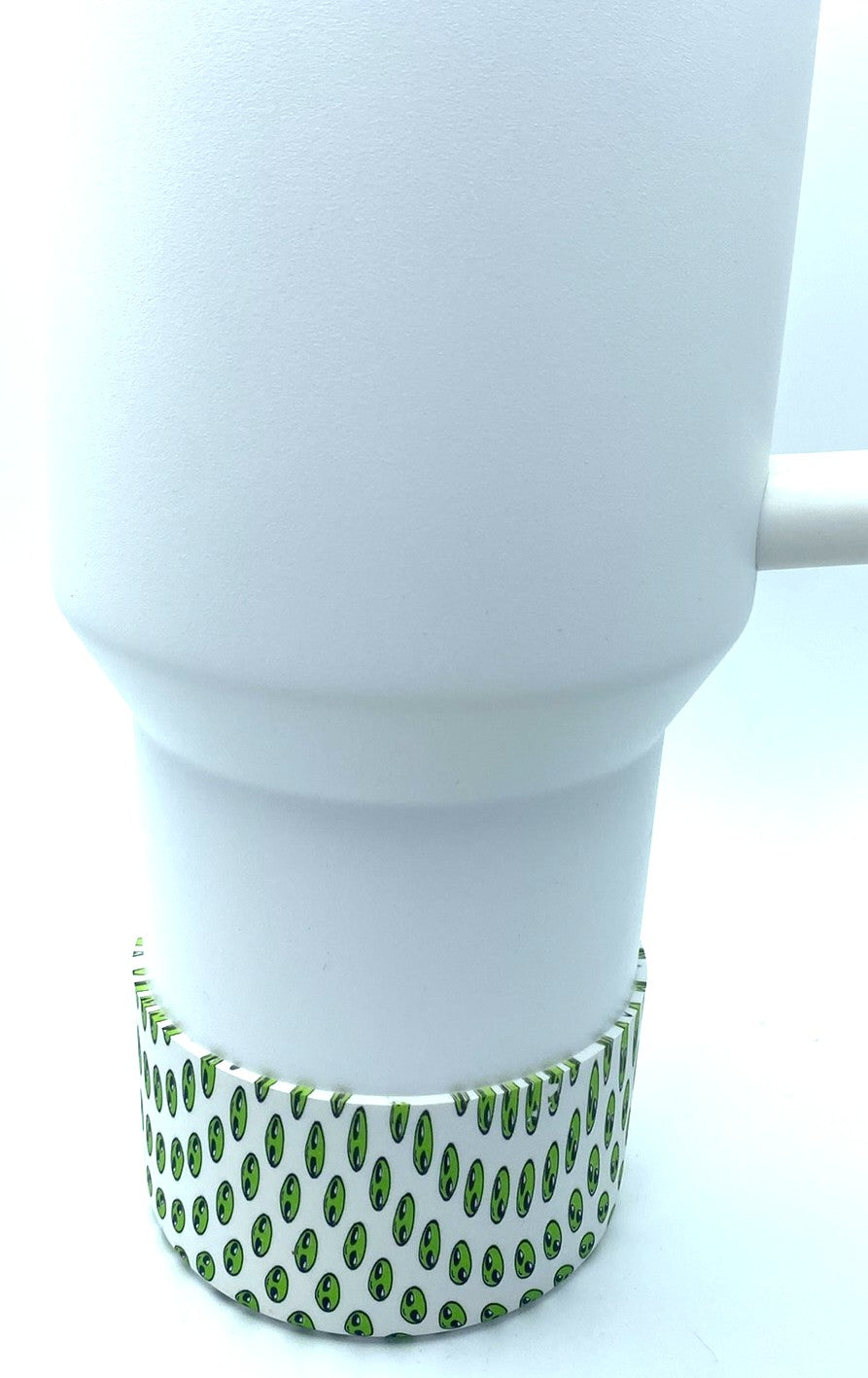 Green Alien Head Stanley Tumbler Boot Sleeve #122
