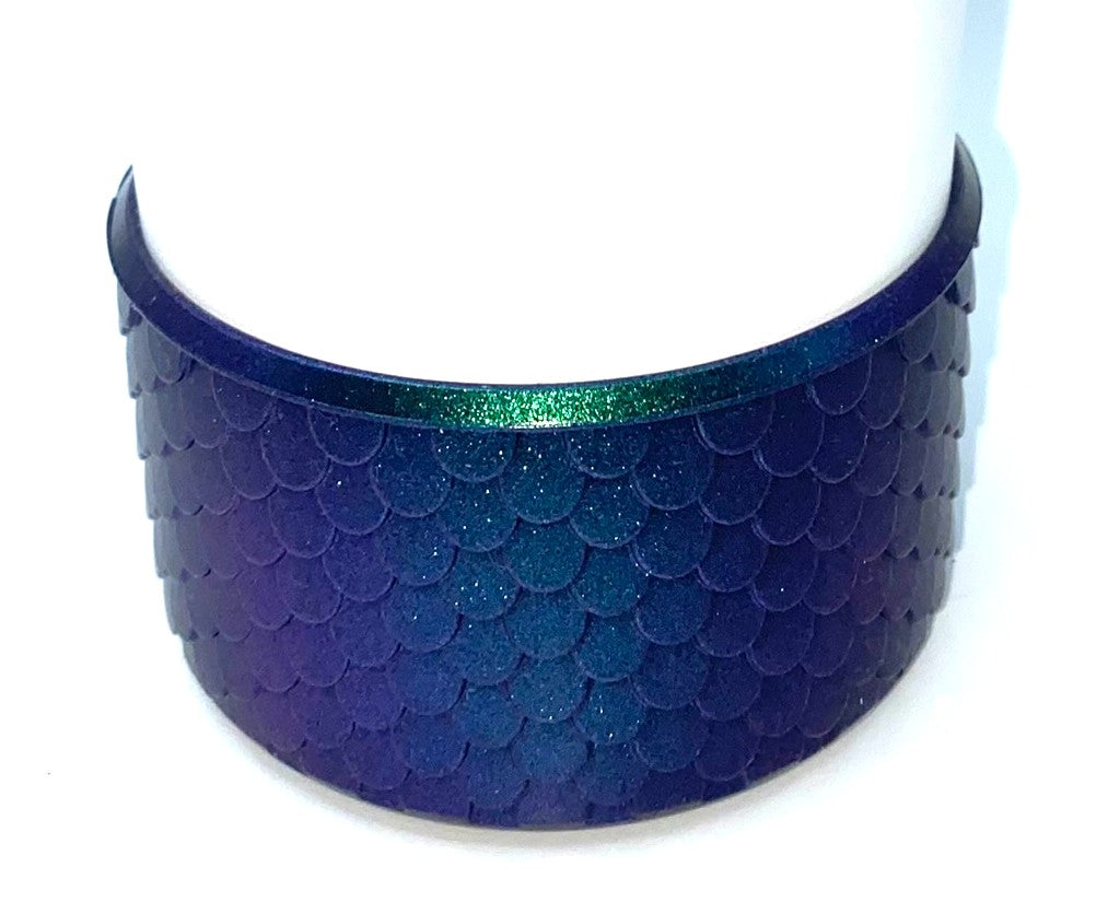 Green Mermaid Chameleon Stanley Tumbler Boot Sleeve #13