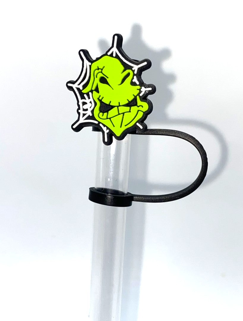 Green Oogie Boogie Nightmare Horror Halloween Straw Topper