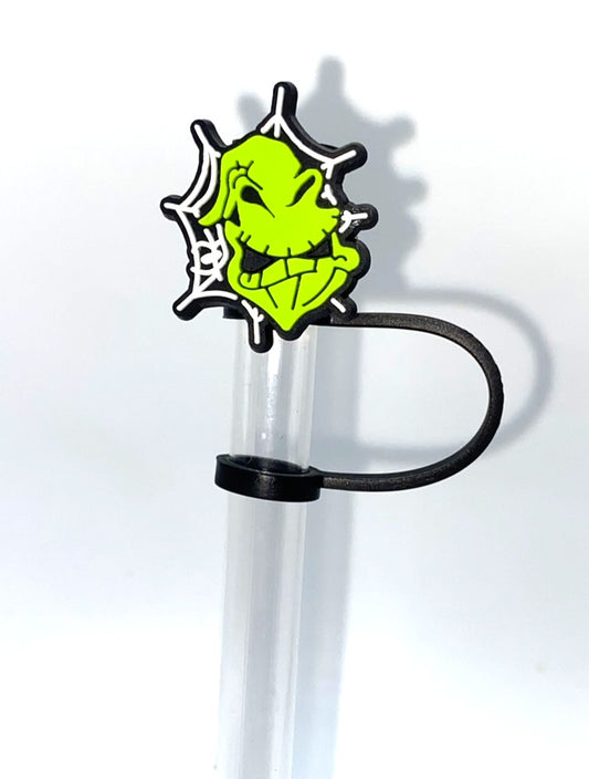 Green Oogie Boogie Nightmare Horror Halloween Straw Topper