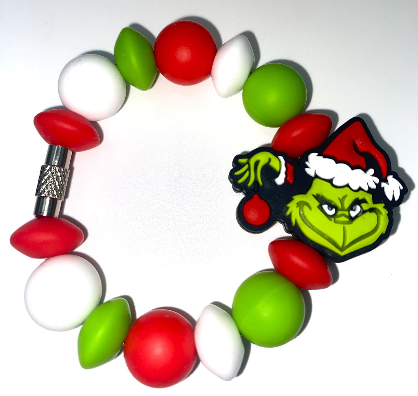 Grinch Santa Christmas Stanley Tumbler Cup Handle Charm