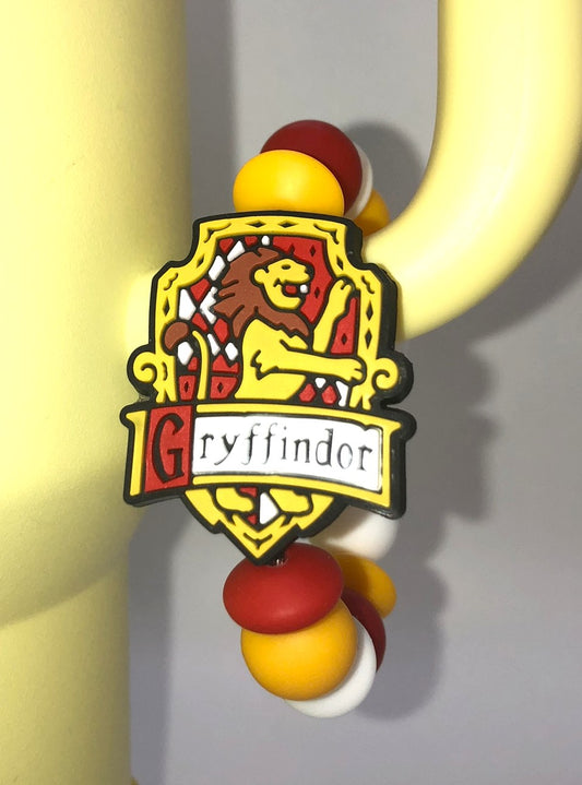 Wizard School House Gryphon Lion Stanley Tumbler Cup Handle Charm