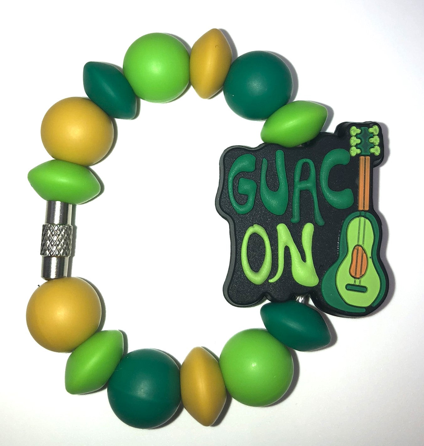 Guac On Avocado Guitar Stanley Tumbler Cup Handle Charm