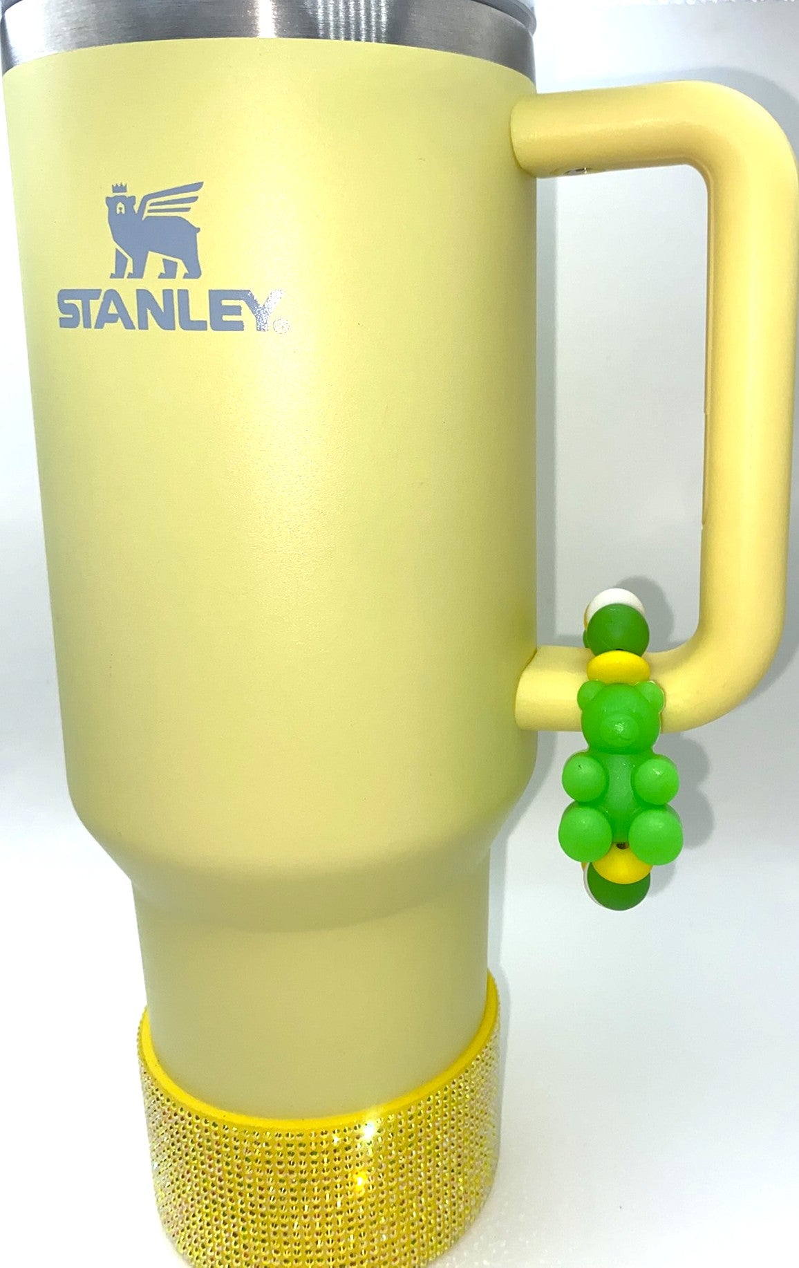 Neon Green Gummy Bear Stanley Tumbler Cup Handle Charm