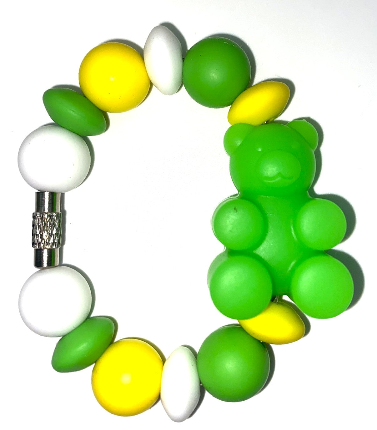 Neon Green Gummy Bear Stanley Tumbler Cup Handle Charm