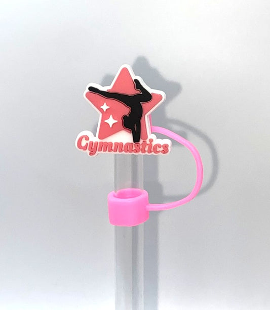 Gymnastics Star Straw Topper