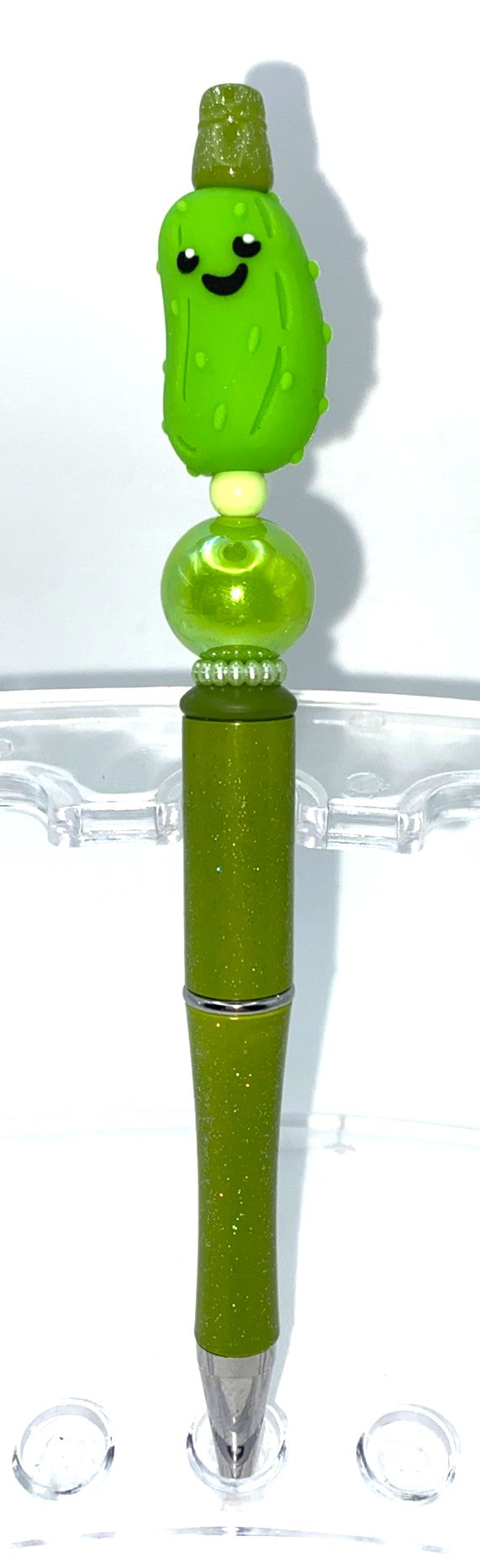 Happy Pickle 3D Beaded Pen