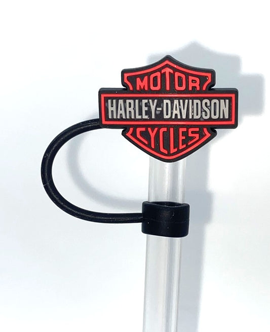 Harley Davidson Motorcycle Straw Topper