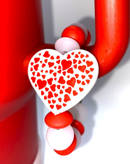 Heart Of Hearts Stanley Tumbler Cup Handle Charm