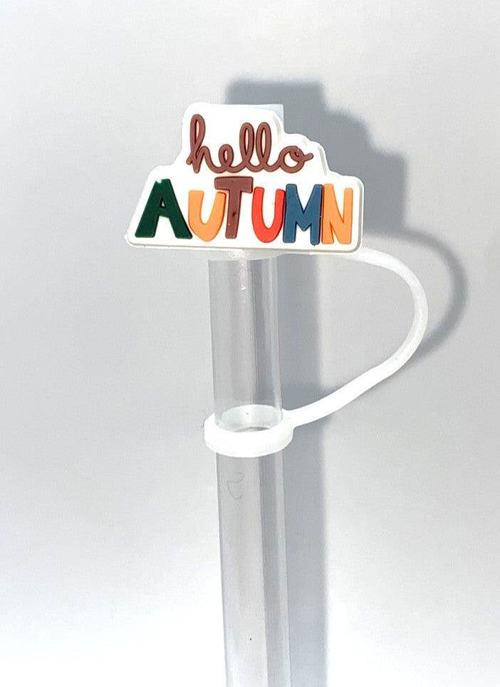 Hello Autumn Straw Topper
