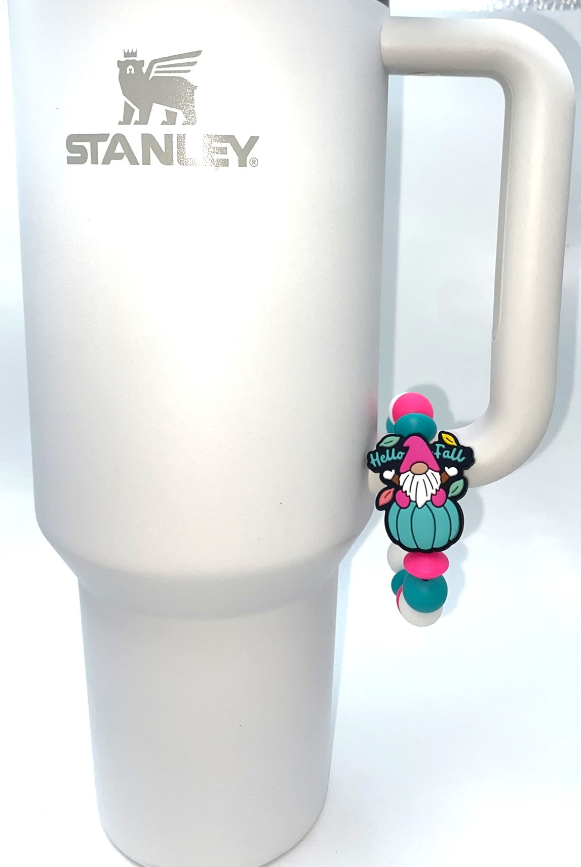 Gnome Hello Fall Stanley Tumbler Cup Handle Charm