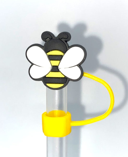 Honey Bee Straw Topper