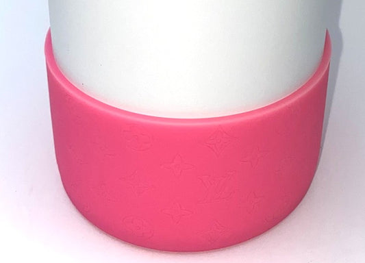 Hot Pink LV Designer Stanley Tumbler Boot Sleeve #91