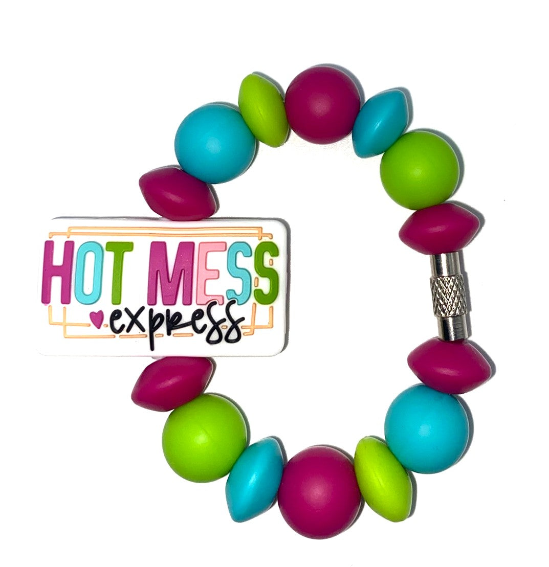 Hot Mess Express Funny Stanley Tumbler Cup Handle Charm