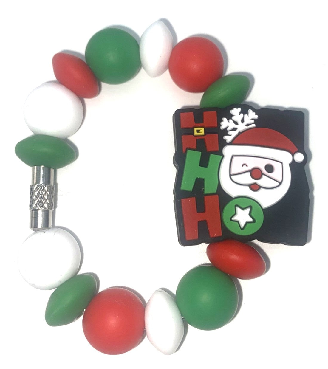 Ho Ho Ho Santa Christmas Stanley Tumbler Cup Handle Charm