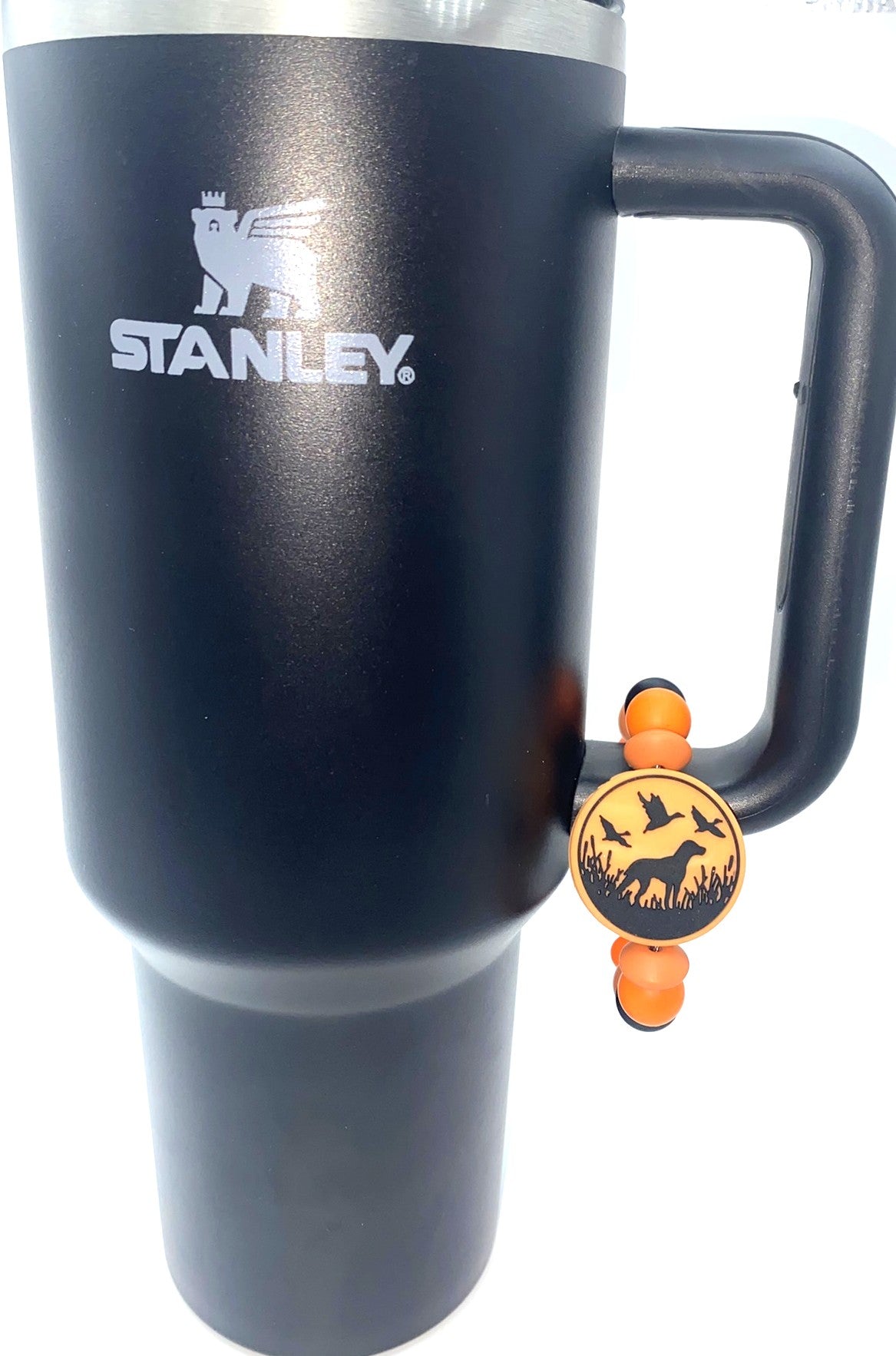 Duck Hunting Retriever Dog Water Fowl Stanley Tumbler Cup Handle Charm