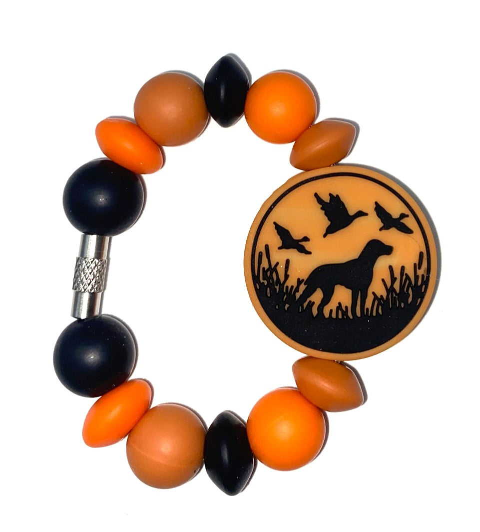 Duck Hunting Retriever Dog Water Fowl Stanley Tumbler Cup Handle Charm