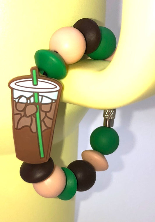 Iced Coffee Stanley Tumbler Cup Handle Charm