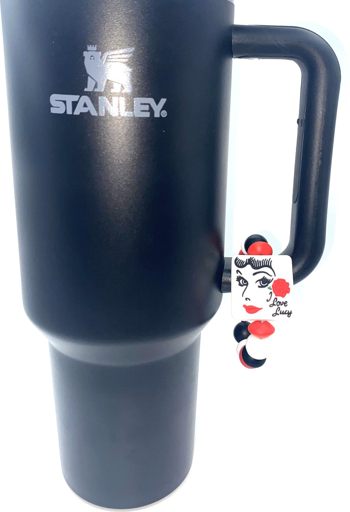 I Love Lucy Rectangle Stanley Tumbler Cup Handle Charm