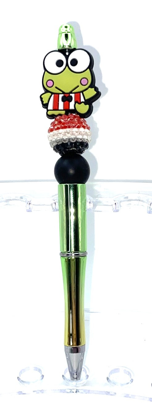 Happy Frog Anime Beaded Pen