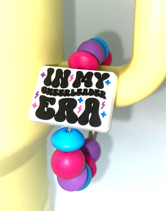 In My Cheerleader Era Stanley Tumbler Cup Handle Charm