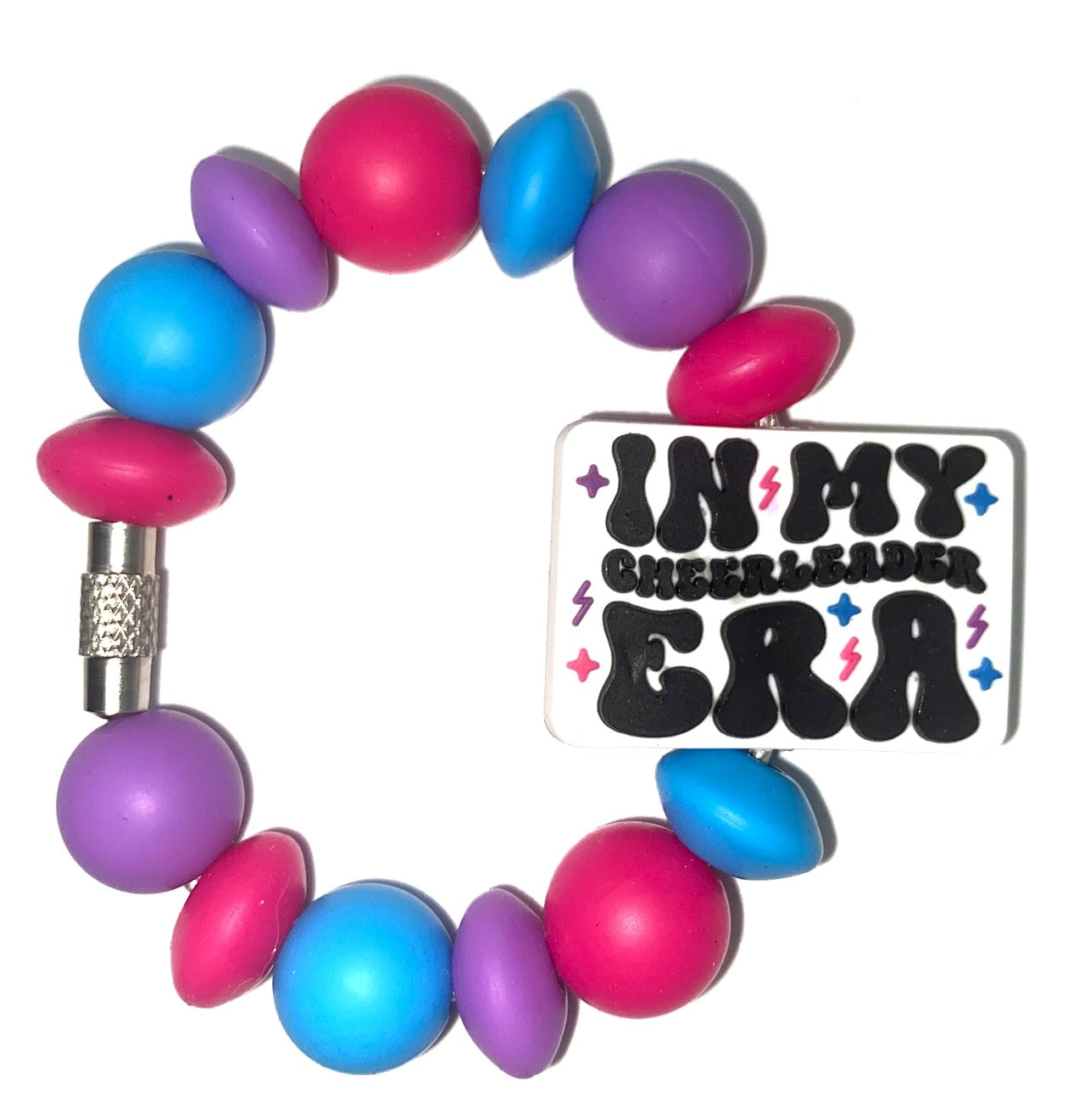 In My Cheerleader Era Stanley Tumbler Cup Handle Charm
