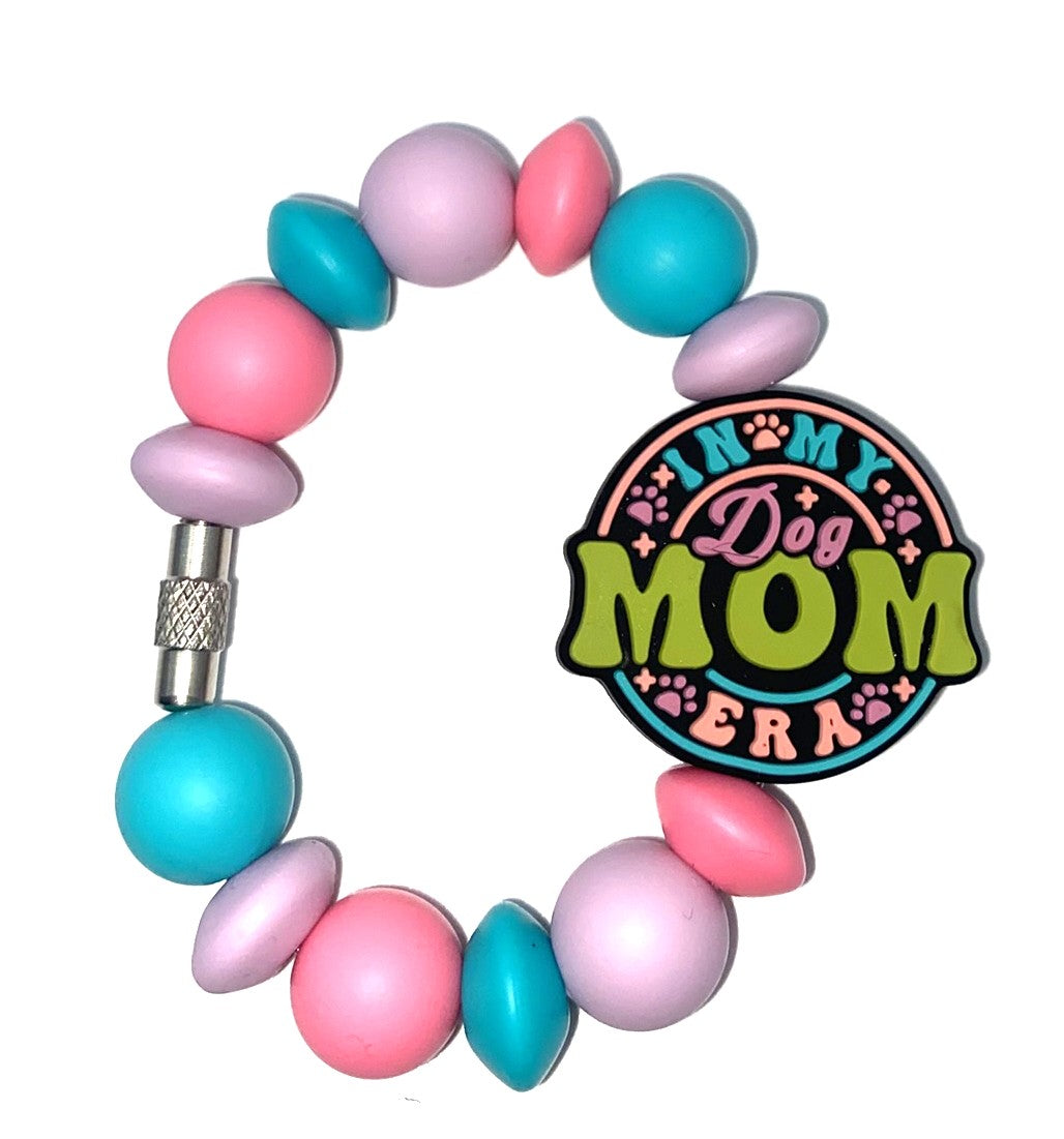 In My Dog Mom Era Round Stanley Tumbler Cup Handle Charm