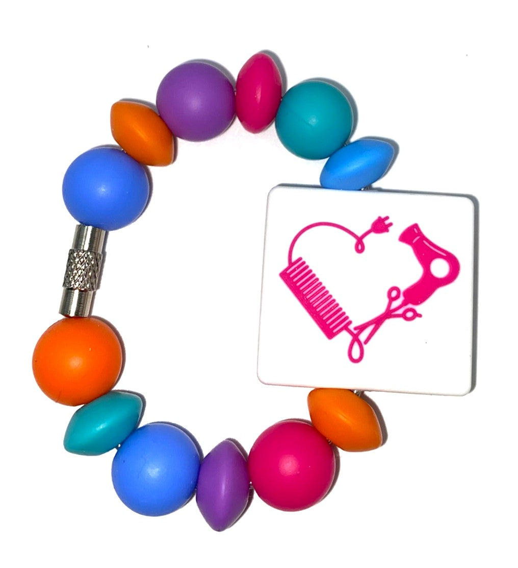 In My Hair Stylist Era Double Sided Stanley Tumbler Cup Handle Charm
