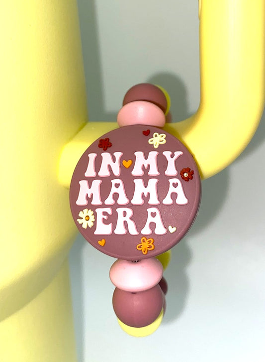 In My Mama Era Pinks Stanley Tumbler Cup Handle Charm