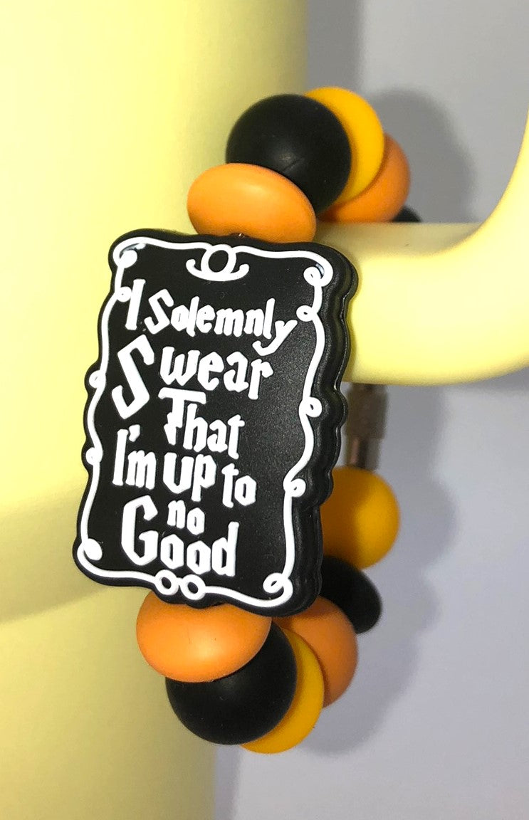 I Solemnly Swear Wizard map Stanley Tumbler Cup Handle Charm