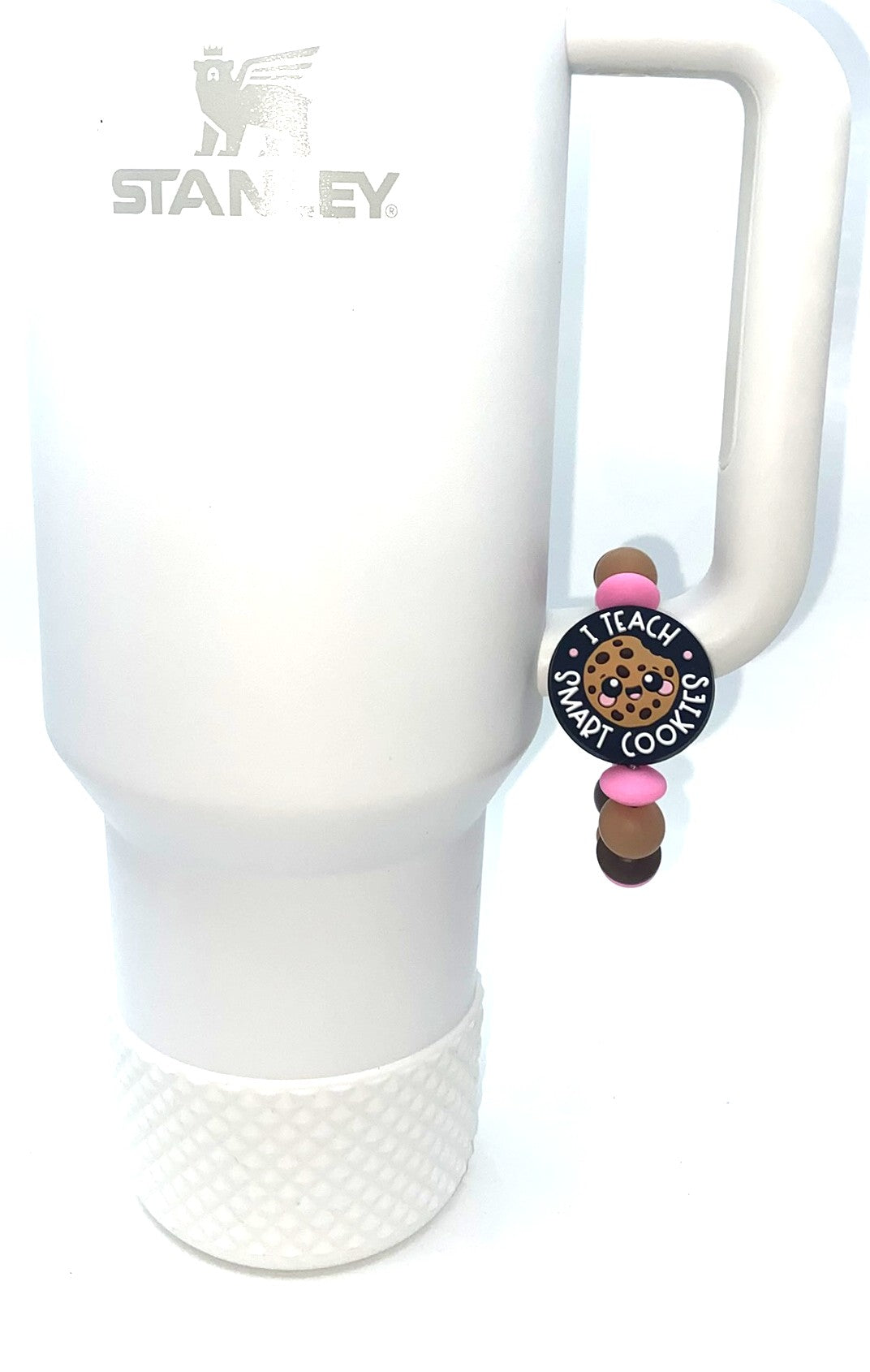 I Teach Smart Cookies Teacher School Stanley Tumbler Cup Handle Charm