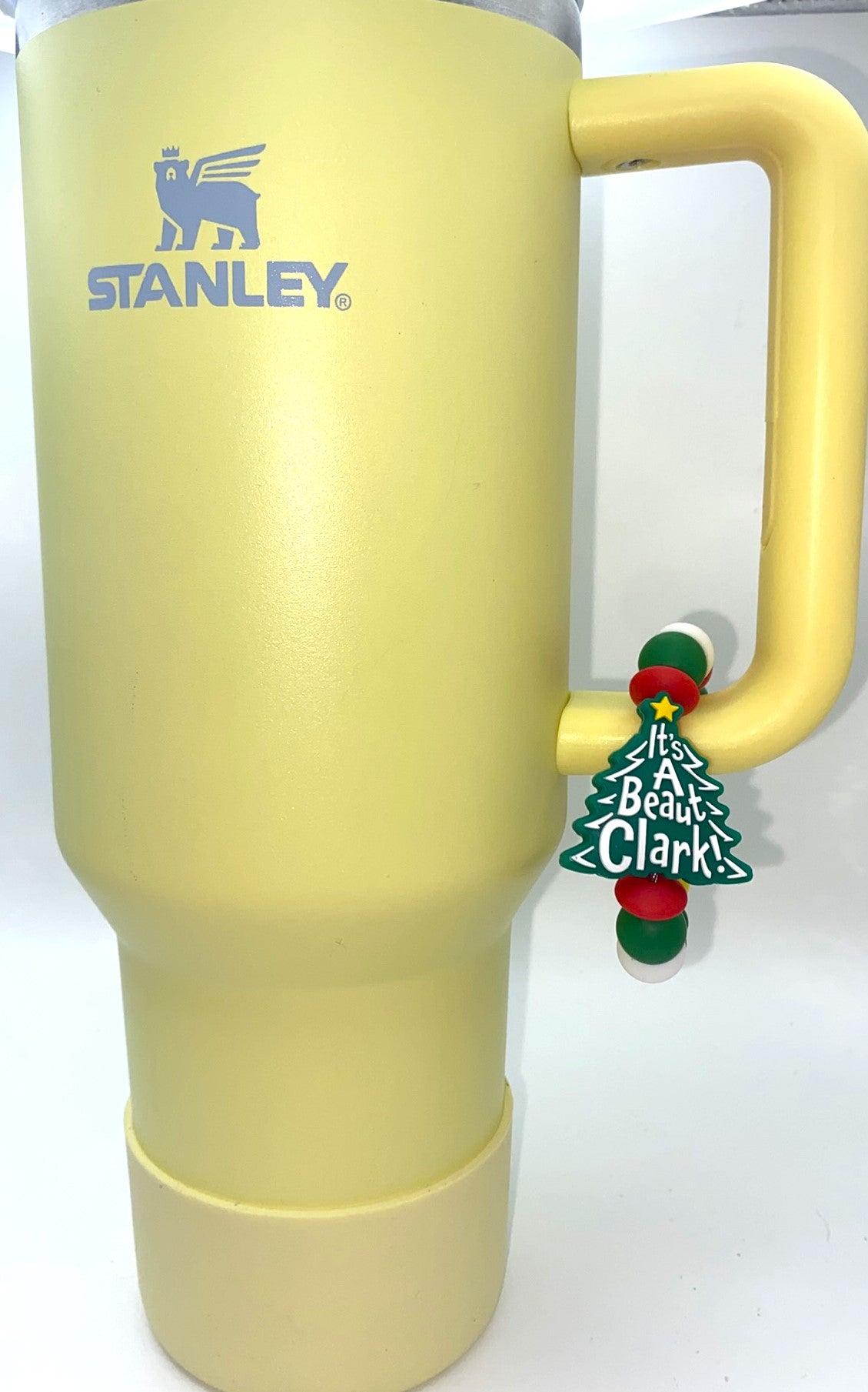 It's A Beaut Clark Christmas Vacation Christmas Tree Stanley Tumbler Cup Handle Charm