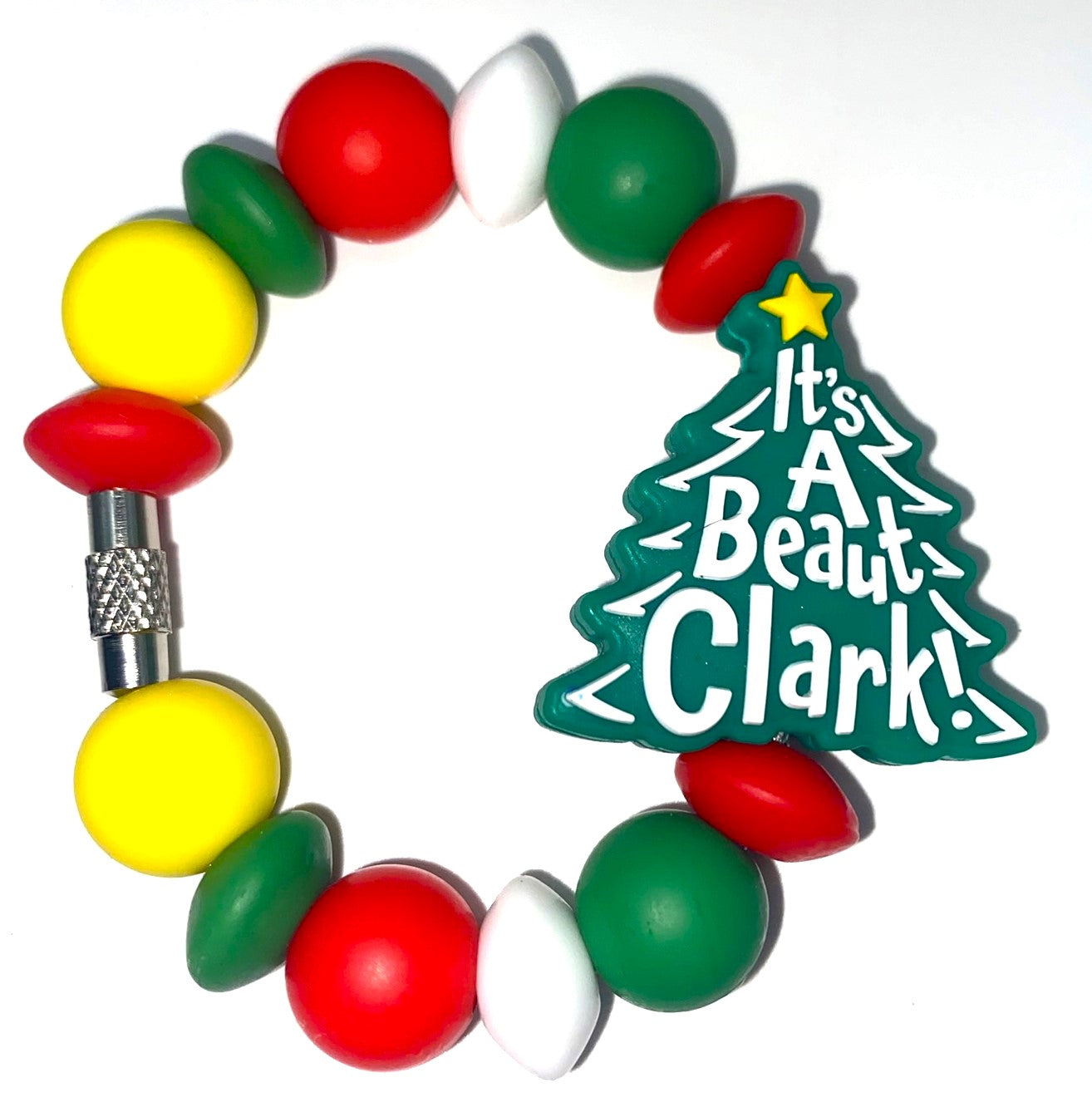 It's A Beaut Clark Christmas Vacation Christmas Tree Stanley Tumbler Cup Handle Charm